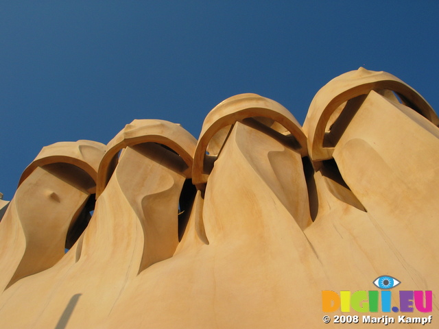 20956 Chimneys on La Pedrera